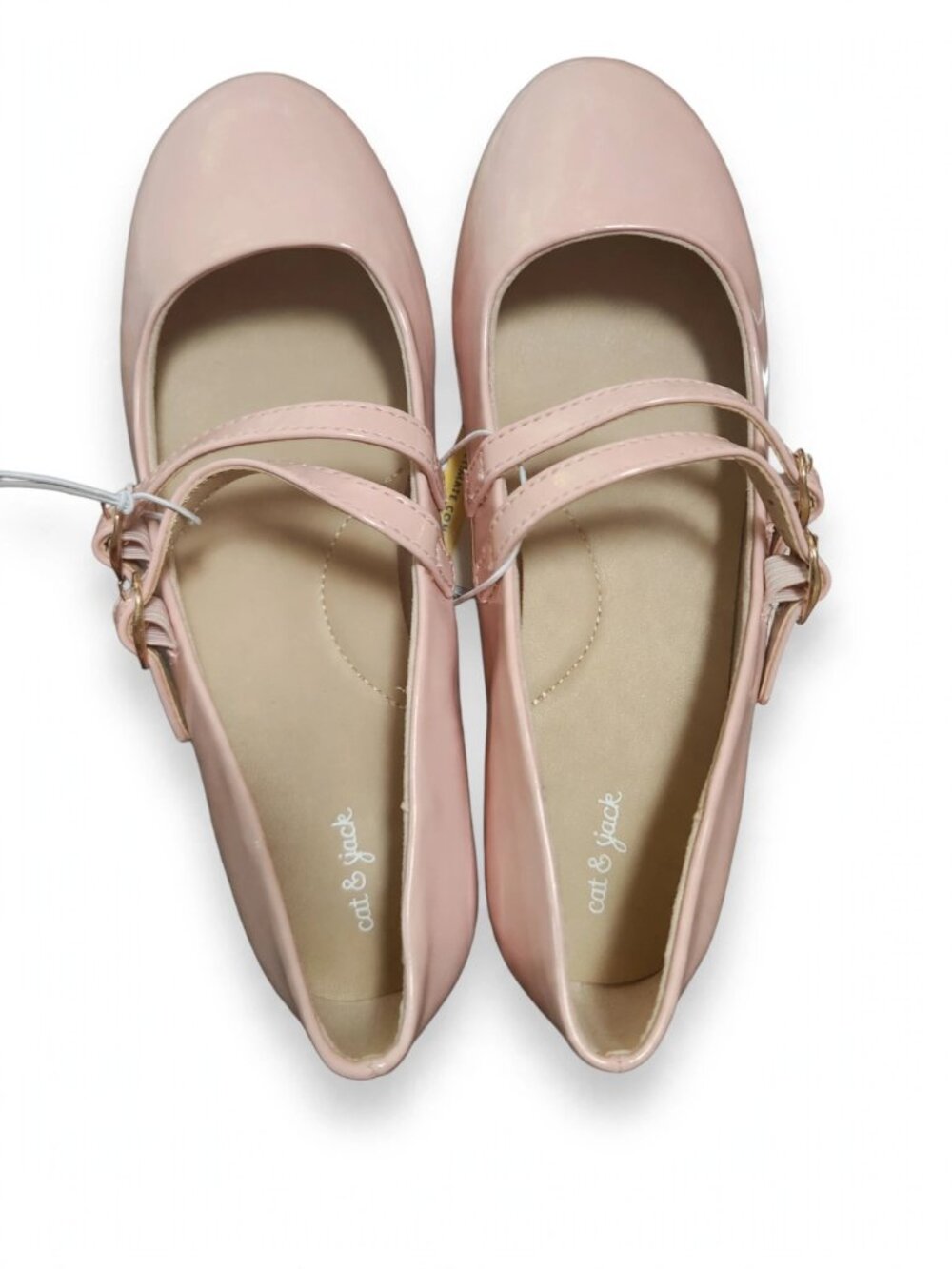 Cat & Jack Baby Pink Mary Jane Flats - Size 3 Toddler
